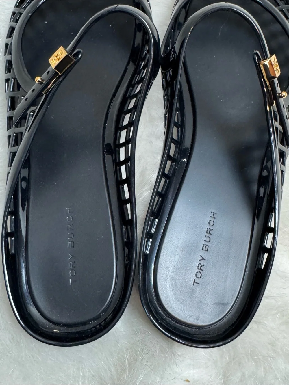 NWOB Tory Burch Mellow Jelly Mary Jane Slides 8